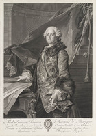 KG 13431
<br/>
Portret van Abel François Poisson, Marquis de Marigny
<br/>
<em>Wille, Johann Georg (1715-1808)</em>